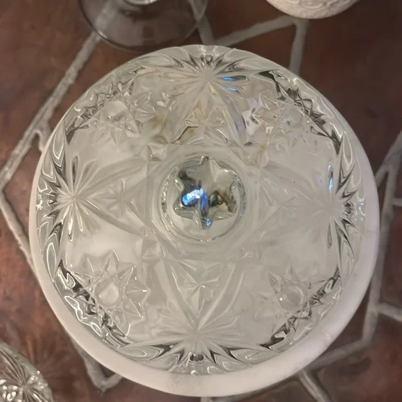 Anchor Hocking Star of David Candy Dish - Picture 6 of 8